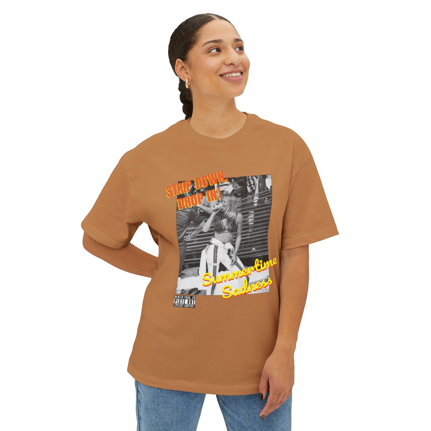 STRIP DOWN, DROP IN | OVERSIZED BOXY TEE