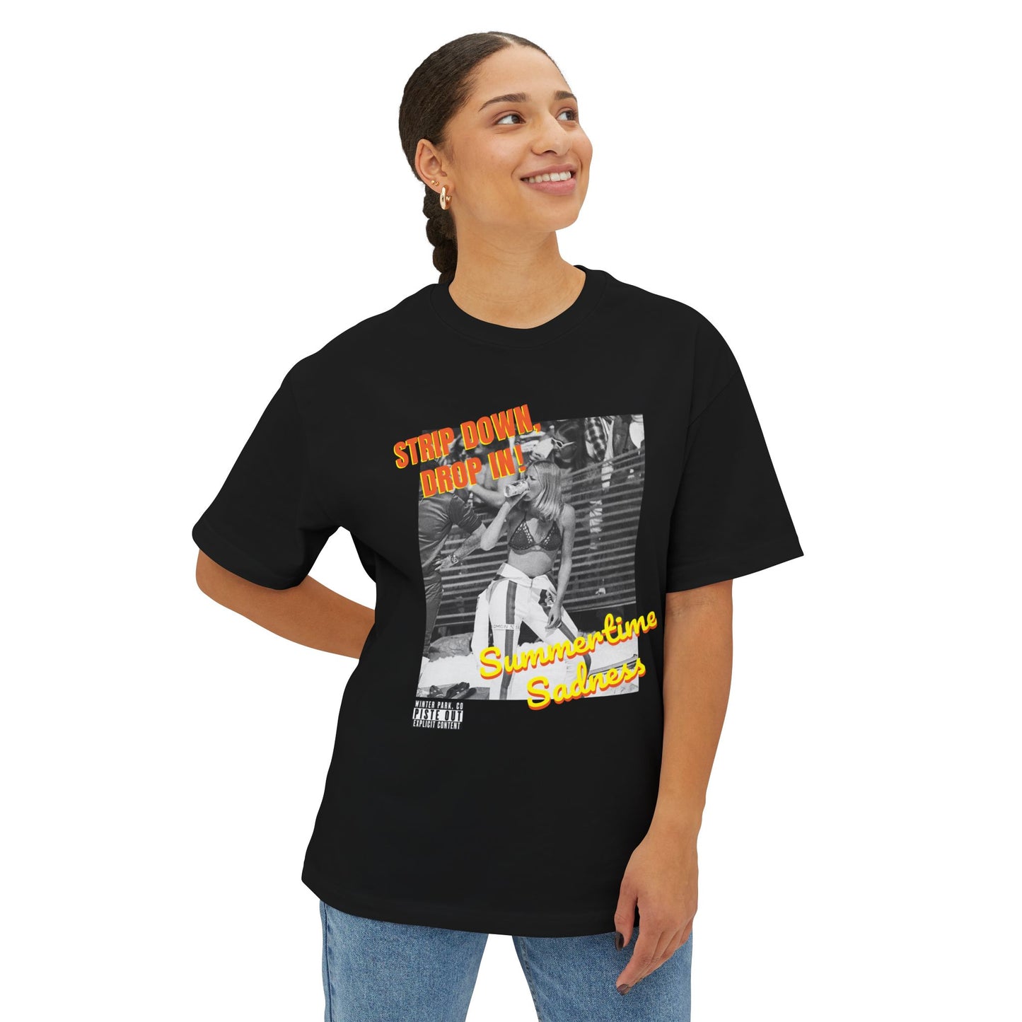 STRIP DOWN, DROP IN | OVERSIZED BOXY TEE