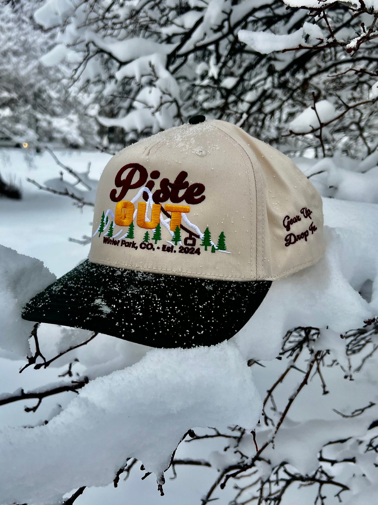 SUNSET PEAKS | TWO-TONE EMBROIDERED CAP