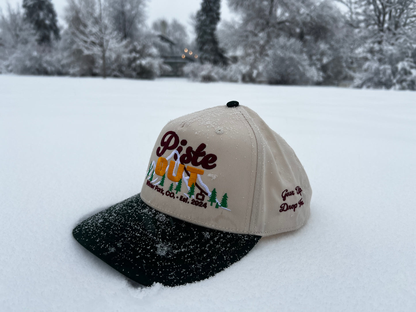 SUNSET PEAKS | TWO-TONE EMBROIDERED CAP