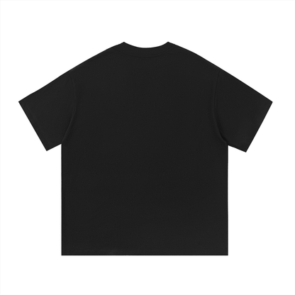 Back view of Black Diamond Piste Out Outline Logo Tee showing a clean, blank back with no graphics.