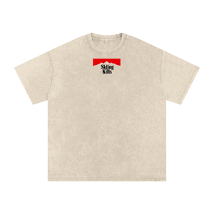 SKIING KILLS | OVERSIZED BOXY TEE